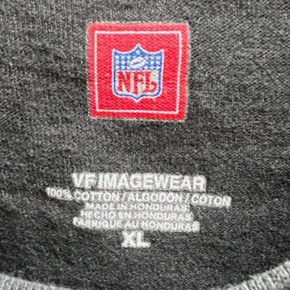 Men's XL Black Pittsburgh Steelers T-shirt - Picture 4 of 7